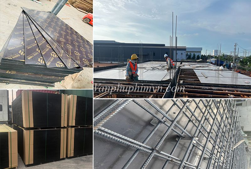 Ứng dụng của ván phủ phim trong xây dựng